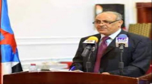 بن الشيخ يُثمن موقف قيادة المجلس الانتقالي الحازم من عملية اختطافه ورفاقه