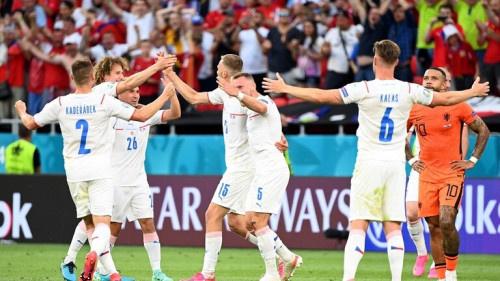 التشيك تفاجئ هولندا في "يورو 2020"
