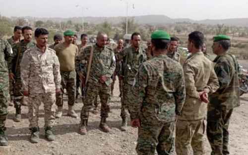 التوجيه المعنوي بحزام الضالع يواصل نزوله الميداني لمقرات القطاعات بالمحافظة
