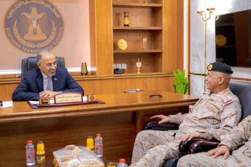 الرئيس الزُبيدي يستقبل قائد قوات التحالف العربي