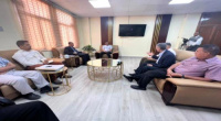 المحافظ لملس يبحث ترتيبات بدء العمل في المنطقة الصناعية بالعريش