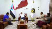 اللواء بن بريك يطلع على نشاط قيادتي المجلس الانتقالي في محافظتي حضرموت وسقطرى