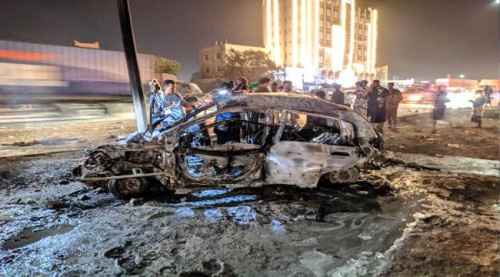 وفاة 3 بينهم مراسل قناة صينية بانفجار سيارة مفخخة بمديرية المنصورة