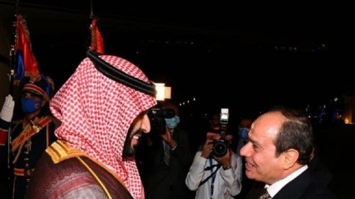 الرئاسة المصرية تعلن تفاصيل لقاء السيسي ومحمد بن سلمان