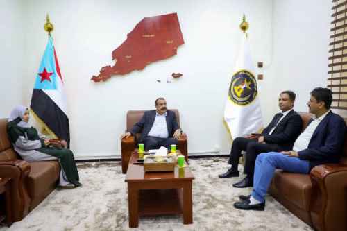 اللواء بن بريك يطلع من الجبواني على مستجدات الأوضاع في محافظة شبوة