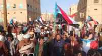 مسيرات غضب في القطن وسيئون للمطالبة بطرد العسكرية الأولى