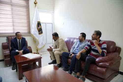 الخُبجي والكاف يلتقيان رئيس النقابة العامة للمصارف والبنوك والتأمينات والأعمال المالية