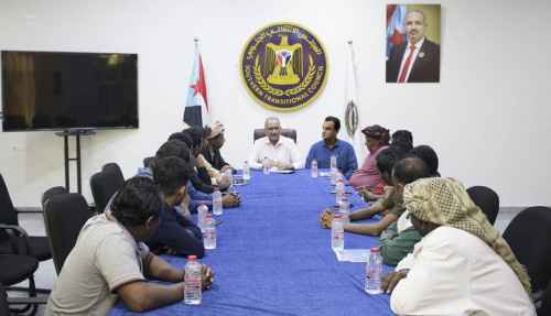 الجعدي يلتقي بإعلاميي سقطرى المشاركين في المؤتمر الأول للصحفيين والإعلاميين الجنوبيين