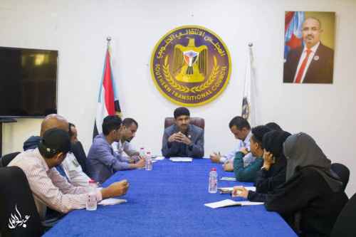 إعلامية الانتقالي تعقد اجتماعها الدوري برئاسة الدكتور باسم منصور&nbsp;