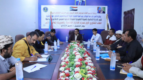 انتقالي شبوة يعقد اللقاء التشاوري الأول مع الادارات الإعلامية بالمديريات