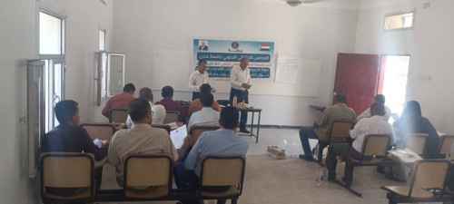 منسقية المجلس الانتقالي تربية ردفان تنظم دورة حول إعداد الخطط والتقارير