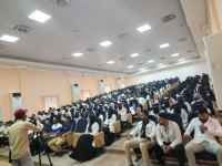 الاتحاد العام لطلاب جامعة عدن ينظم فعاليات الحملة التوعوية التثقيفية لصحة الفم وجمال الأسنان في كلية طب الأسنان&nbsp;