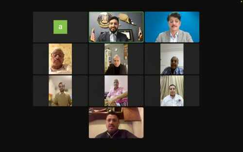 فريقا الحوار الوطني الجنوبي الداخلي والخارجي يناقشان آخر الاستعدادات للقاء التشاوري الجنوبي الشامل