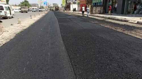 عدن.. تواصل أعمال مشروع تأهيل شارع رئيس بالمنصورة