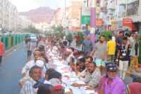 الأمانة العامة بالانتقالي تنظم إفطاراً رمضانياً جماعياً بمناسبة الذكرى الثامنة لتحرير العاصمة عدن