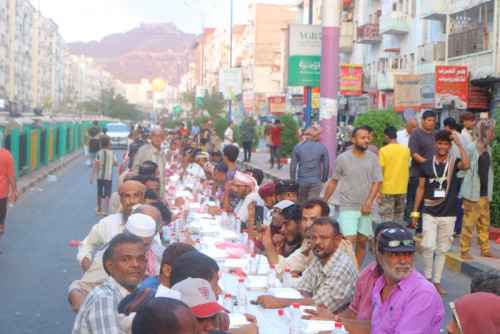 الأمانة العامة بالانتقالي تنظم إفطاراً رمضانياً جماعياً بمناسبة الذكرى الثامنة لتحرير العاصمة عدن
