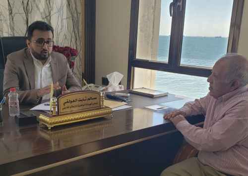 رئيس الهيئة الوطنية للإعلام الجنوبي يلتقي بنقيب الصحفيين والإعلاميين الجنوبيين