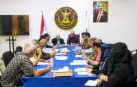 الأمانة العامة بالانتقالي تناقش المشهد السياسي وتقارير أداء عدد من دوائرها