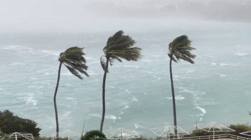 إجلاء سكان جزيرة أمريكية بسبب إعصار ماورا