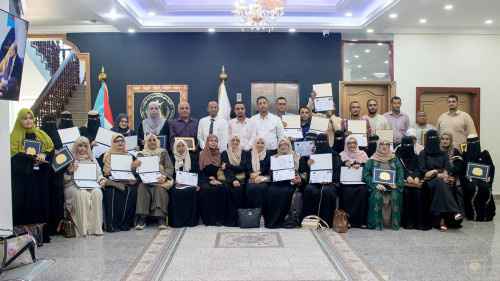 هيئة التدريب والتأهيل بالانتقالي تختتم دورتي استراتيجية التخطيط المؤسسي والتمكين السياسي للمرأة
