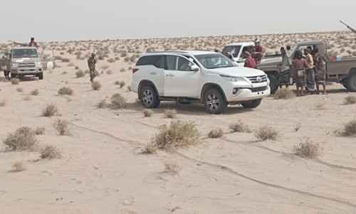 قوات العمالقة الجنوبية تستعيد سيارة بعد ساعات من سرقتها بلحج