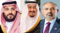 الرئيس الزُبيدي يُعزَّي خادم الحرمين الشريفين وولي عهده بوفاة الأمير تركي بن محمد بن سعود