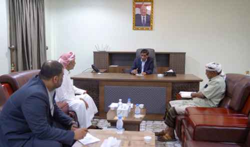 اللواء البحسني يلتقي رئيس اللجنة التنفيذية لمخرجات لقاء حضرموت العام "حرو"