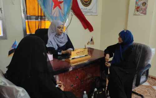 انتقالي لحج يبحث سُبل التنسيق المشترك مع مركز المرأة للبحوث والدراسات