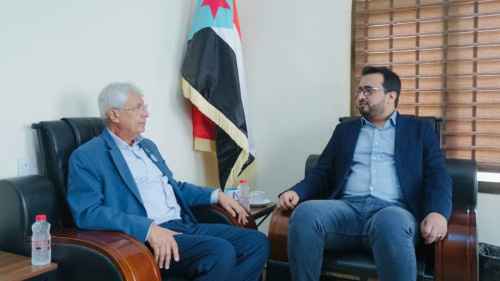 رئيس الهيئة الوطنية للإعلام يلتقي نائب رئيس فريق الحوار الوطني الجنوبي الداخلي