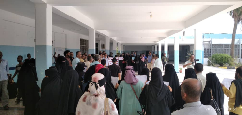 نقابة أربع جامعات جنوبية تدشن الإضراب الشامل بوقفة احتجاجية 2 65073e6130ab1