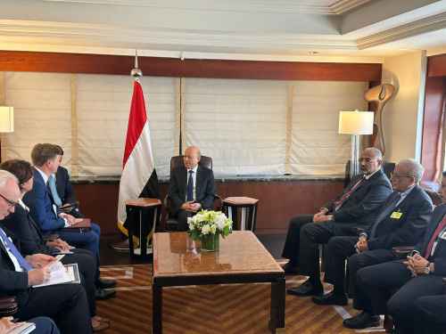 الرئيس الزُبيدي: لا سلام بدون حضور قضية شعبنا في الجنوب في جميع مراحل المفاوضات وعملية السلام