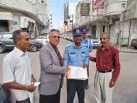 انتقالي صيرة يكرم عددا من الشخصيات في المجالات التربوية والرياضية والصحية والخدمية بالمديرية