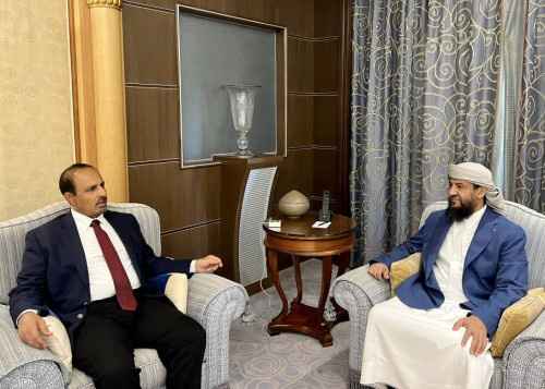 المحرمي يلتقي محافظ محافظة حضرموت في العاصمة السعودية الرياض