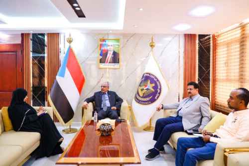 الكثيري يلتقي مدير عام مكتب وزارة التخطيط والتعاون الدولي بالعاصمة عدن&nbsp;