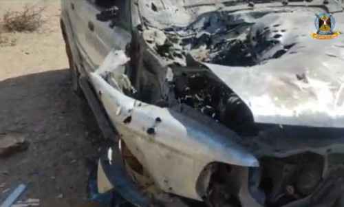 مليشيا الحوثي الإرهابية تستهدف منازل المواطنين بالطيران المسير شمالي الضالع