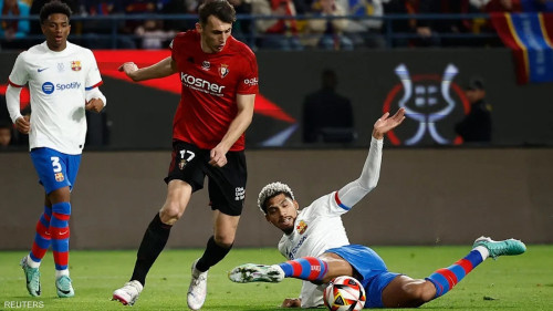 برشلونة يعبر أوساسونا ويواجه الملكي في نهائي كأس السوبر