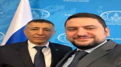 ممثل خارجية الانتقالي بروسيا يعقد مباحثات حول الهجمات الحوثية
