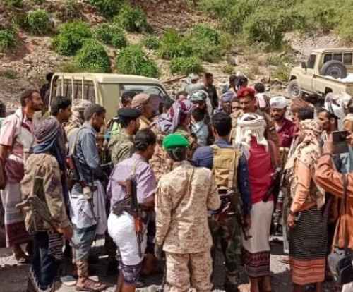 أفراد اللواء العاشر صاعقة سابقاً يشكرون العميد أوسان العنشلي على وقوفه إلى جانبهم