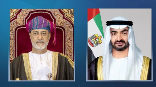 رئيس الإمارات يستقبل سلطان عمان في أبوظبي