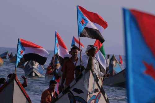 انتقالي حضرموت ينظم عرضاً بحرياً وحفلاً استعراضياً بمناسبة ذكرى تحرير مديريات الساحل