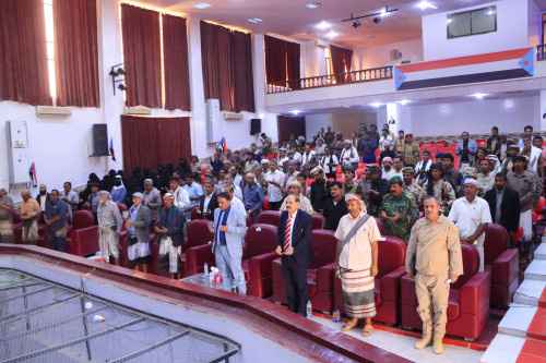 &nbsp;برعاية الرئيس الزُبيدي.. انعقاد اللقاء التشاوري لتنفيذية انتقالي شبوة وأعضاء الجمعية الوطنية ومجلس المستشارين عن المحافظة