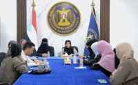 الأمانة العامة بالانتقالي تناقش سُبل الشراكة العملية مع المنظمات الدولية لتعزيز حقوق المرأة والطفل في الجنوب