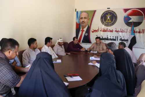 تنفيذية انتقالي أبين تثمن الاصطفاف القبلي لمشائخ ووجهاء مديريات المحافظة