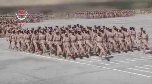 عرض عسكري مهيب لدفعة جديدة من قوات العمالقة الجنوبية