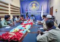 منسقية الانتقالي بجامعة حضرموت تناقش مستوى أداء عمل مسؤولي العمل السياسي في الكليات