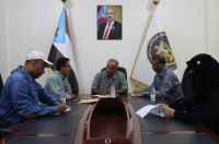 العميد السعدي يلتقي رئيس الاتحاد العام لنقابات عمال الجنوب