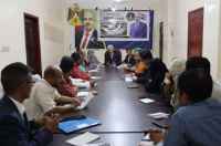 فريق التواصل وتعزيز الوعي السياسي بالمجلس الانتقالي يعقد لقاءً بأعضاء تنفيذية انتقالي لحج