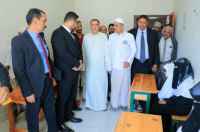 فريق التواصل وتعزيز الوعي السياسي يزور جمعية رعاية وتأهيل المكفوفين بوادي حضرموت