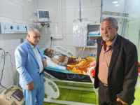 النمري والشعوي يطمئنان على صحة الشيخ السعيدي