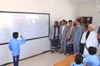 فريق التواصل بالمجلس الانتقالي يزور جمعية رعاية وتأهيل المعاقين بشبوة